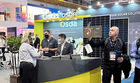 Osda Solar auf der Intersolar South America 2022