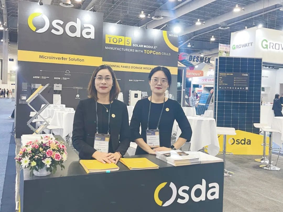 Glänzen in Mexiko und konzentrieren sich auf eine CO2-freie Vision | Osda 2023 Mexiko Solar-Photovoltaik-Ausstellung