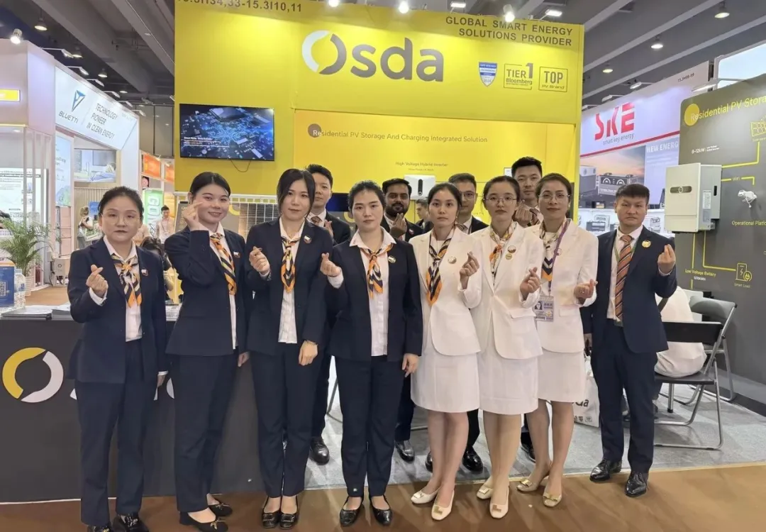 Helle Energie für jeden Haushalt, Träume einer CO2-freien Zukunft verwirklichen | Osda Solar präsentiert sich großartig auf der 136. China Import and Export Fair (Canton Fair)